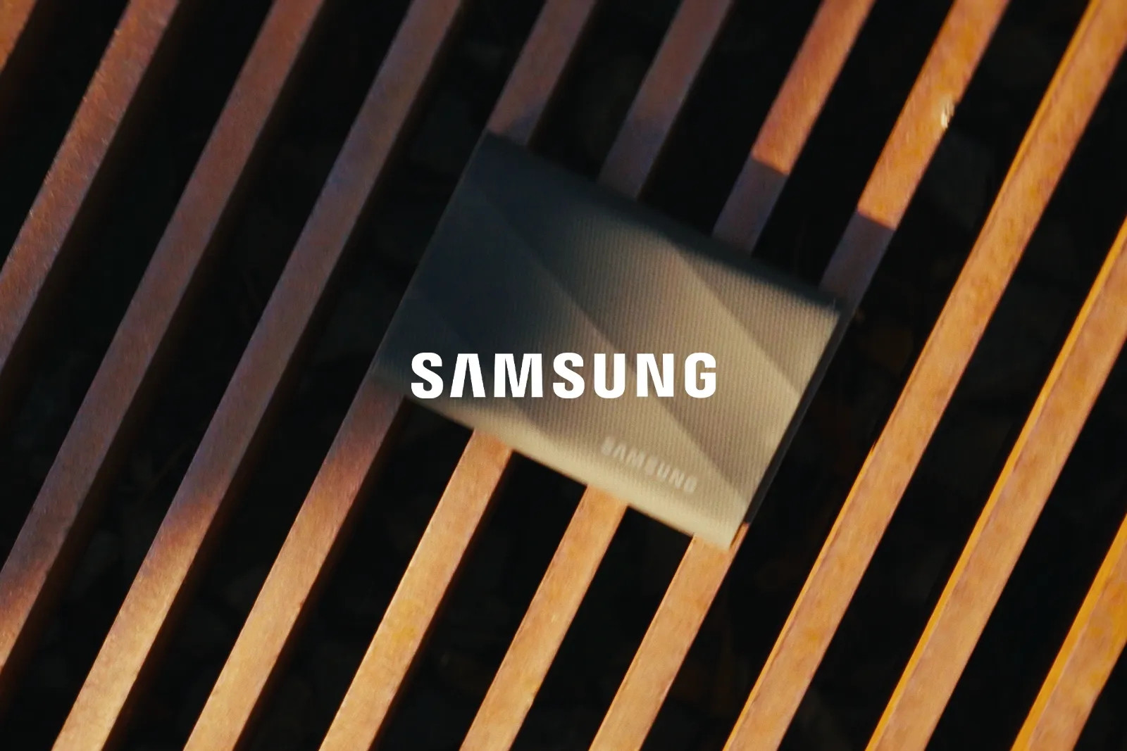 Samsung SSD T9 in a creator workflow setup